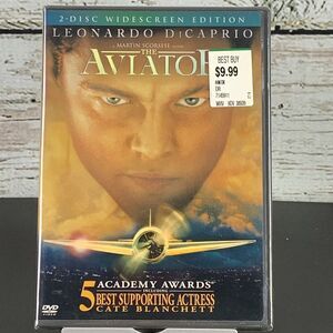 The Aviator (DVD, 2004) NEW Leonardo DiCaprio Cate Blanchett, Kate Beckinsale 🆕